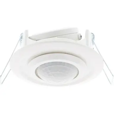 Klemko PLF-IB-PIR aanwezigheidsdetector 360gr. plafond inbouw met schakelunit 870550