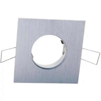 Klemko LED-IA-1VRH Lumiko 876500 inbouwarmatuur Verona vierkant 1-voudig 80x80mm aluminium
