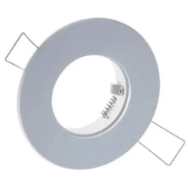 Klemko LED-IA-1VRD-80 Verona inbouwarmatuur rond 1-voudig 80mm aluminium 876520