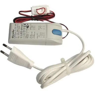 Klemko LED-DRV-12.5 Lumiko LED driver constante stroom 350/700ma 12,5W 32V met snoer