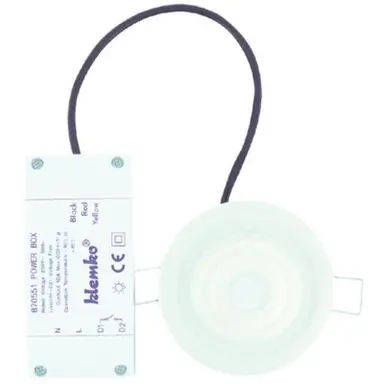 Klemko PLF-IB-PIR/1U Lumiko aanwezigheidsmelder inbouw 230V wit