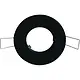 Klemko LED-IA-1VRD-80-ZW Lumiko 876550 Verona inbouwarmatuur rond 1-voudig 80mm zwart