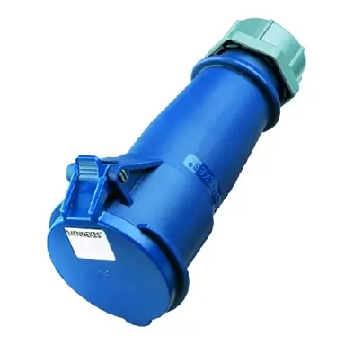 Mennekes CEE 21877 CEE koppelcontactstop 16A 230V 3-polig blauw 6h AM-TOP IP44