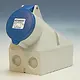 Mennekes CEE 1421 Wcd CEE 32A 3p Blauw 6h