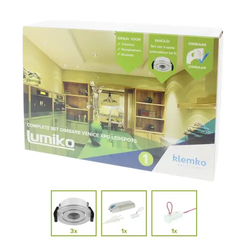 Klemko VENICE-XPG-KIT1 Lumiko 876850 Venice XPG KIT 1 LED