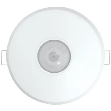 Klemko PLF-IOB-PIR/UNI Lumiko 870557 plafondbewegingsmelder inbouw/opbouw IP44 wit