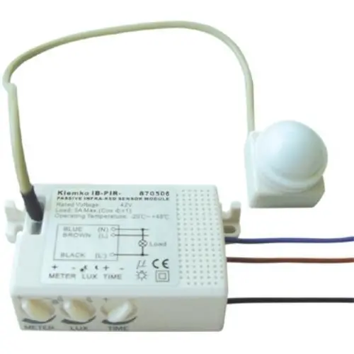 Klemko IB-PIR-100/42V Lumiko 870506 bewegingsschakelaar inbouw