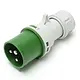 PCE 013-10V CEE-contactstop 16A 3p Groen 1