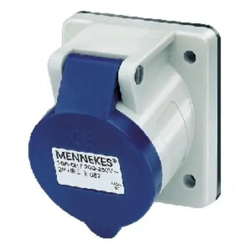 Mennekes CEE 857 Wcd CEE 16A 3p Blauw 6h