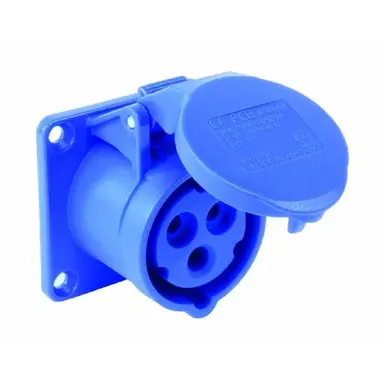 PCE 313-4F0V Wcd CEE 16A 3p Geel 4h