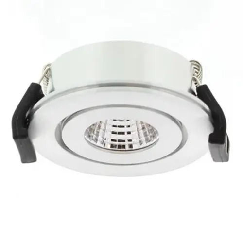 Klemko LCB-SPOT-3.3NW Lumiko Venice COB LED inbouwspot 3,3W/350ma 4000K aluminium 863640