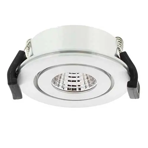 Klemko LCB-SPOT-3.3EWW Lumiko Venice COB LED inbouwspot 3,3W/350ma 2700K aluminium 863641