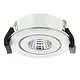 Klemko LCB-SPOT-3.3EWW Lumiko Venice COB LED inbouwspot 3,3W/350ma 2700K aluminium 863641