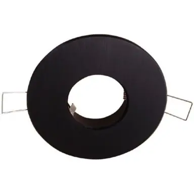 Klemko LED-IA-1VRD-100-ZW. Lumiko Verona inbouwarmatuur rond 1-voudig 100 mm zwart