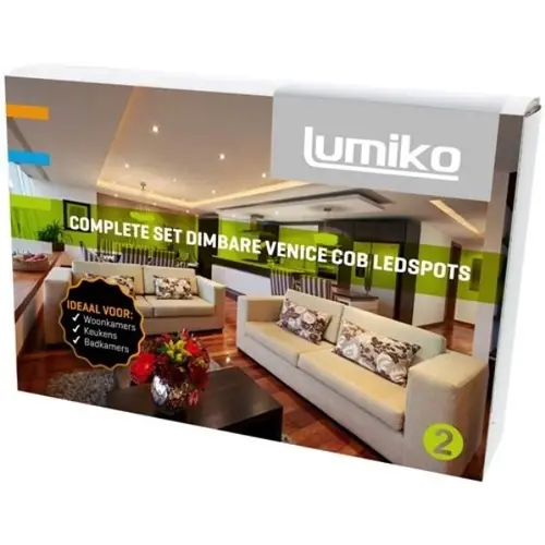 Klemko VENICE-COB-KIT2 Lumiko 863852 Venice COB KIT 2 LED
