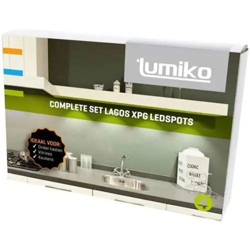 Klemko LAGOS-XPG-KIT4 Lumiko 863856 Lagos XPG KIT 4 LED
