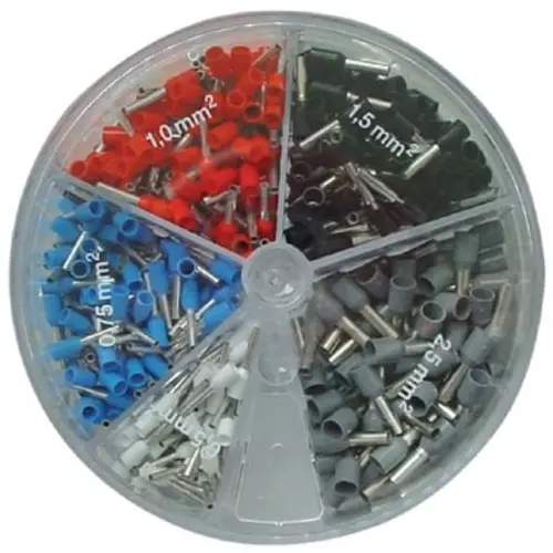 Klemko ATKR-GPH-KT 910026 assortimentsdoos met adereindhulzen 0,5 - 2,5 mm²