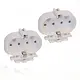 Norton LH PLL 4PINS lampfitting 2G11 PLL 4-pins steekbevestiging wit