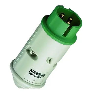 Mennekes CEE 651A CEE-contactstop 32A 3p Groen 4
