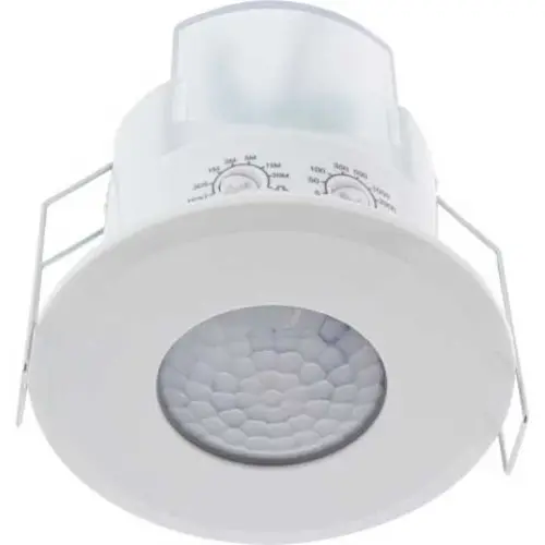 Klemko PLF-IB-PIR-ECO plafond aanwezigheidsdetector 360graden 40m2 wit