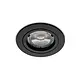 Norton 17005 HLV-A inbouwspot vast GX5.3 12V IP20 zwart excl. lichtbron