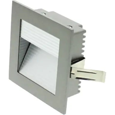 Klemko LCB-IB-MR-EWW Lumiko 863661 muur inbouwarmatuur Tilos COB LED 3,1W 2700K 90x90mm dimbaar aluminium