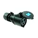 PCE 213-6TTXV CEE-koppelcontactstop 16A 3p Z