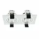 Klemko LIA-BON-2VRH-WH Lumiko 863914 Inbouwbehuizing mech. toebehor