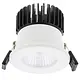 Klemko LD-7W-IP55-EWW Lumiko 868665 LED inbouwspot Bolero 7W/700mA 30gr. 2700K 650lm vast IP55