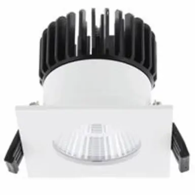 Klemko LD-7W-VK65-WW Lumiko 868657 LED inbouwspot Bolero 7W/700mA 30gr. 3000K 650lm vast vierkant