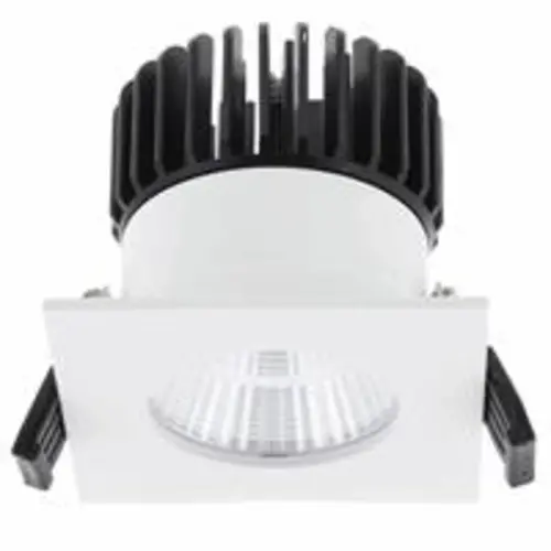 Klemko LD-7W-VK65-WW Lumiko 868657 LED inbouwspot Bolero 7W/700mA 30gr. 3000K 650lm vast vierkant