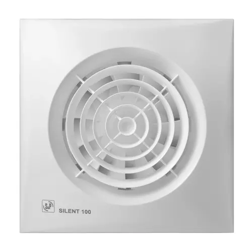 Soler & Palau SILENT 100 CRZ muurinbouwventilator met instelbare nalooptimer SILENT - 100 CRZ wit