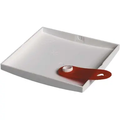 Attema AT1358 deksel blind vierkant 112x112mm wit