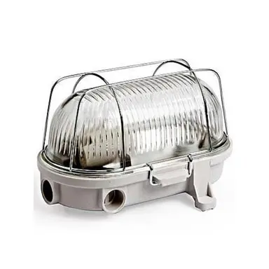 Interlight 7040B Bulley wit E27 170x125mm bakeliet 230V max. 25 Watt IP54