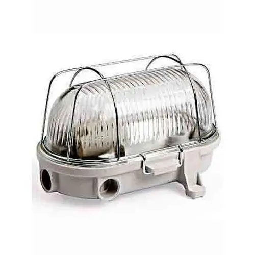 Interlight 7063NB Bulley wit E27 195x135mm bakeliet 230V max. 25 Watt IP54