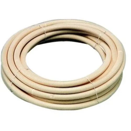 Attema AT9526 flexibele buis 19 mm 3/4 PVC creme rol 10 meter