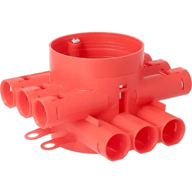 Attema AT1006 centraaldoos brandwerend rond plafond 12 combi-tuiten 16-19mm CH75R-BW