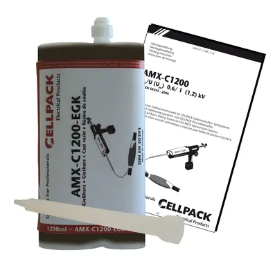 Cellpack AMX-C1200-EGK kabelhars PUR (Polyurethaan) 1.2 liter