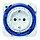 Theben 0270930 timer 27 analoge stekerschakelklok met weekprogramma