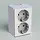 Attema 5582 wandcontactdoos tweevoudig randaarde opbouw