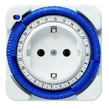 Theben 0260030 timer 26 analoge stekerschakelklok met dagprogramma