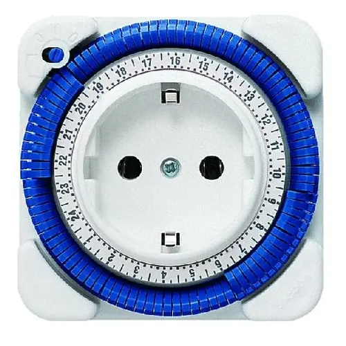 Theben 0260030 timer 26 analoge stekerschakelklok met dagprogramma