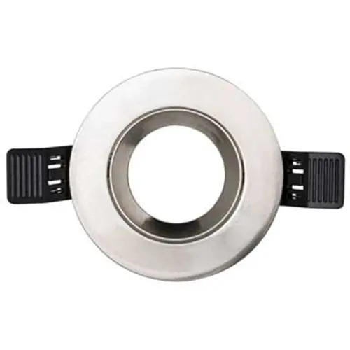 Interlight IL-F90RM frame rond MR16 geborsteld chroom 90mm IP20