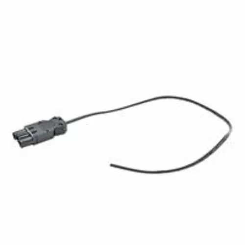 Interlight IL-S50W snoer zwart 50cm wieland 2x0 7