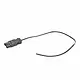 Interlight IL-S50W snoer zwart 50cm wieland 2x0 7