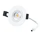 Interlight IL-DCM8CTAW led spot kantelbaar 8W dimbaar 500lm inbouw 2000-2700K wit mat