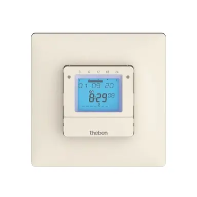 Theben 0300130 Digitale schakelklok inbouw weekprogramma 1 kanaal app-programmeri