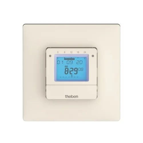 Theben 0300130 Digitale schakelklok inbouw weekprogramma 1 kanaal app-programmeri