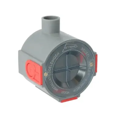 Attema AT1104 inbouwdoos met verlaagde 16mm invoer 50mm diep UL50