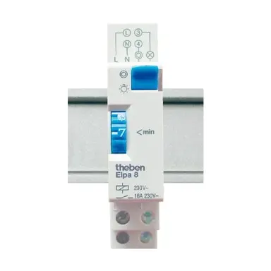 Theben 0080002 ELPA 8 electromechanische trappenhuisautomaat + synchroonmotor 1 mod